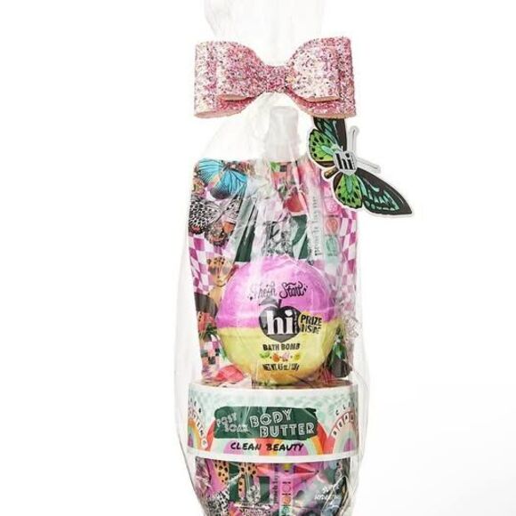 NEW Hi Peach Layne 4PC Fresh Start Jasmine and Tangerine Bath & Body Gift Set - Picture 6 of 6